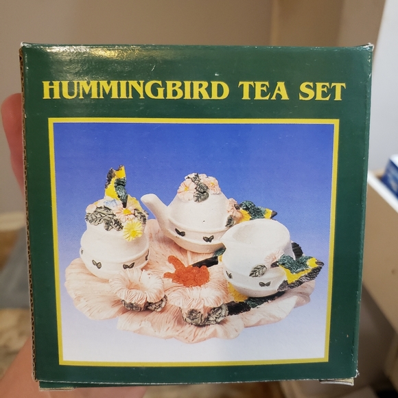 Hummingbird Tea Set - Picture 8 of 9
